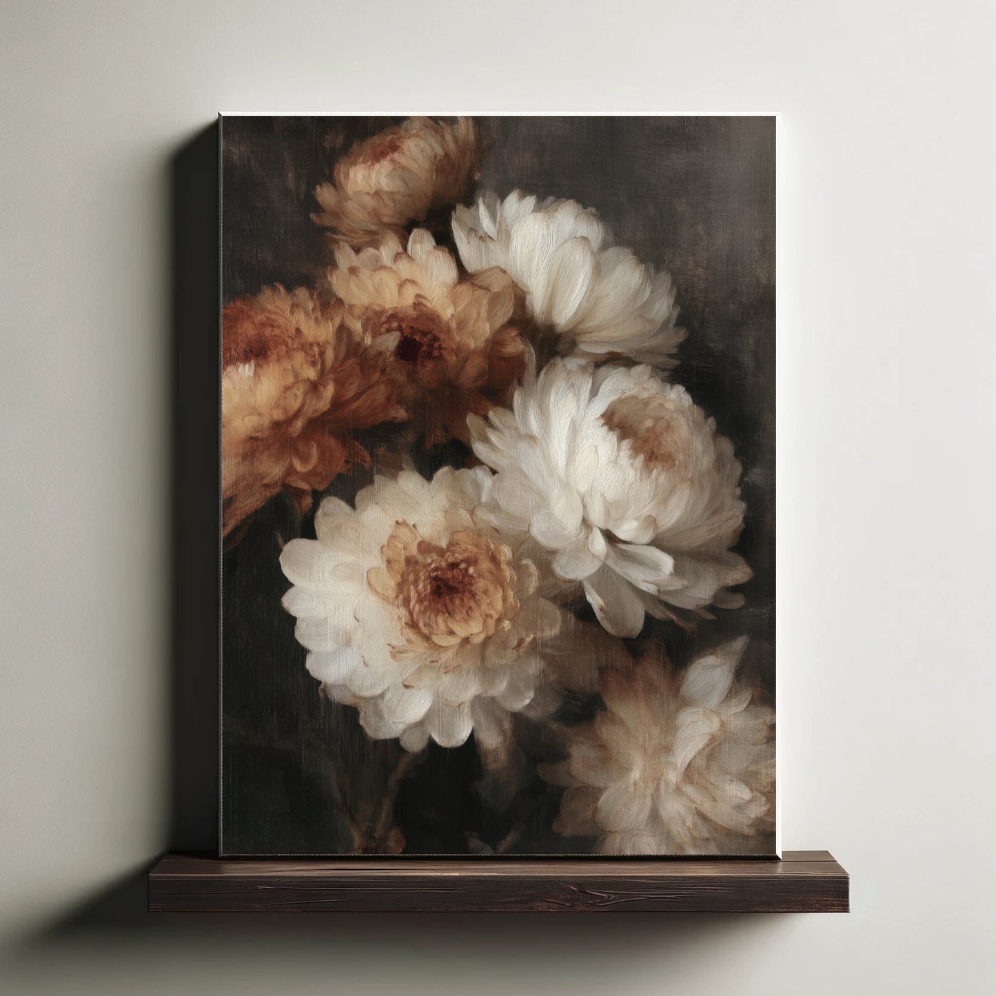 Moody Autumn Floral Art Print (Digital Download)