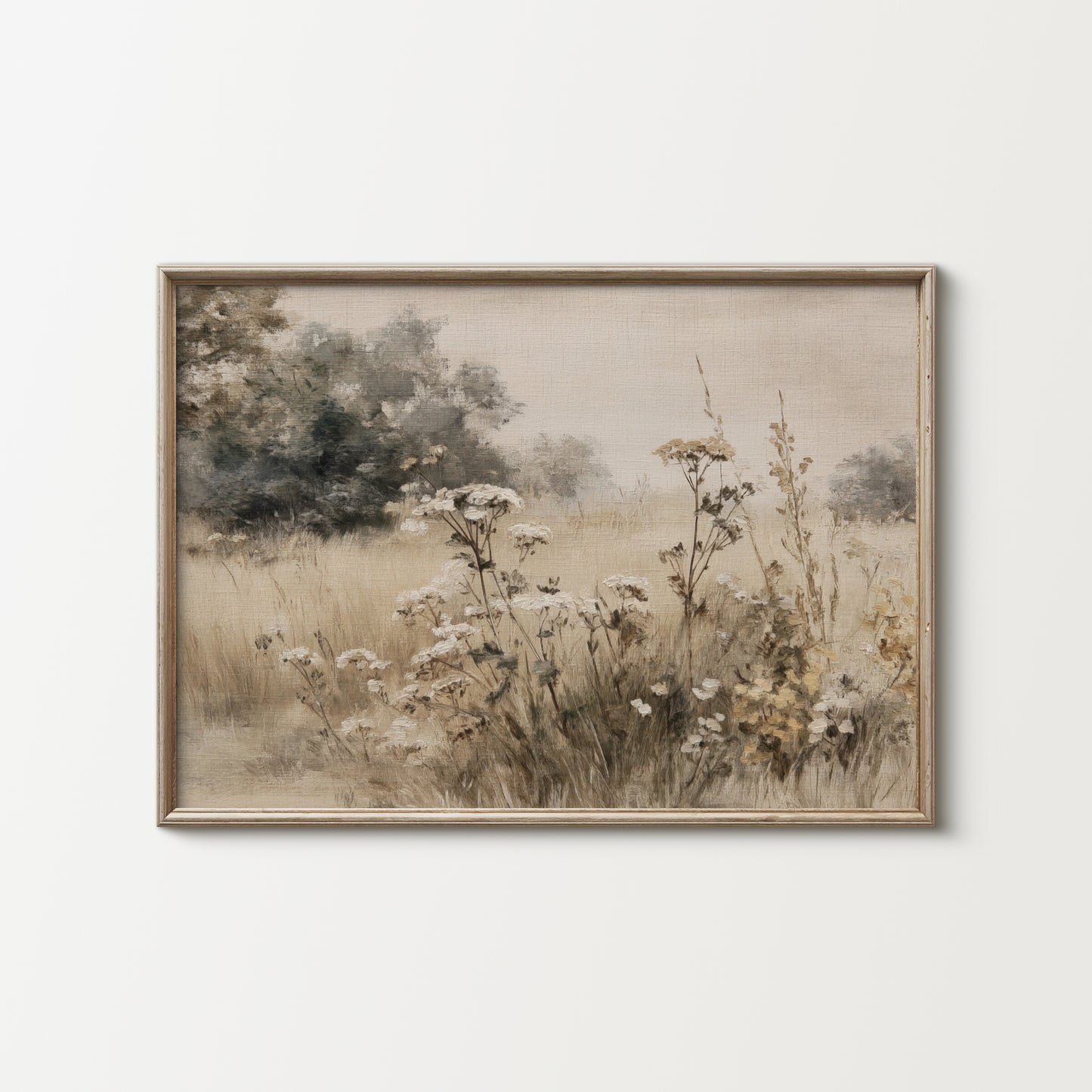 Vintage Farmhouse Landscape Prints Set (Digital Download)