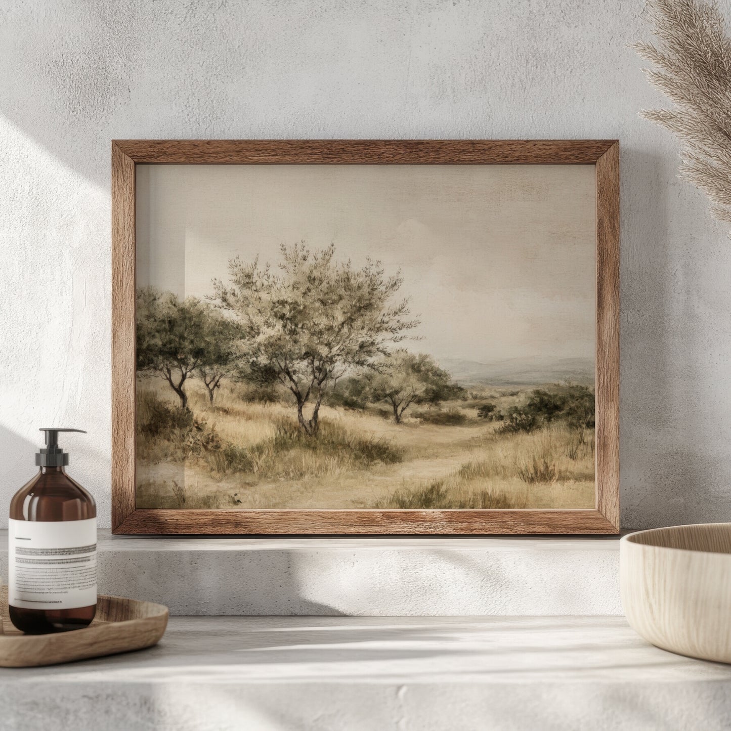 Olive Grove Landscape Print (Digital Download)
