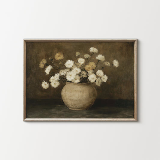 Rustic Floral Still Life Print (Digital Download)