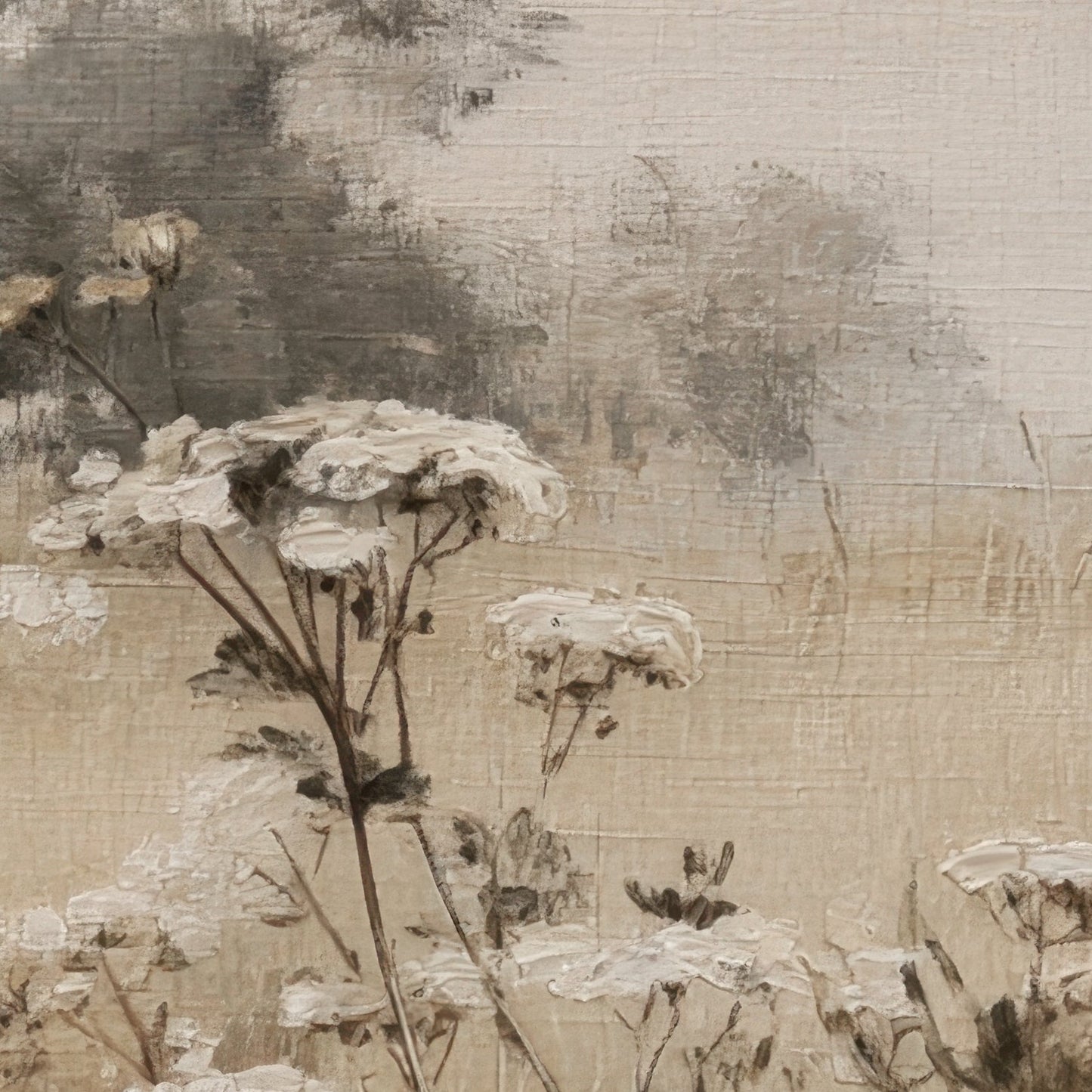 Vintage-style floral design